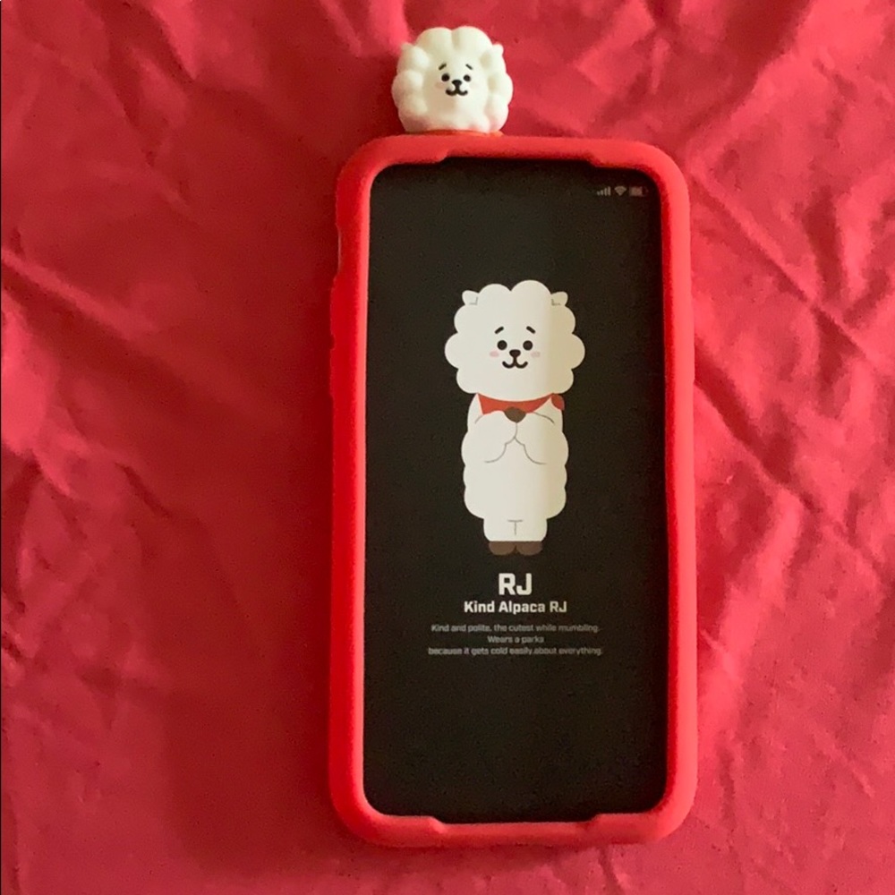 BT21 IPhone X Case